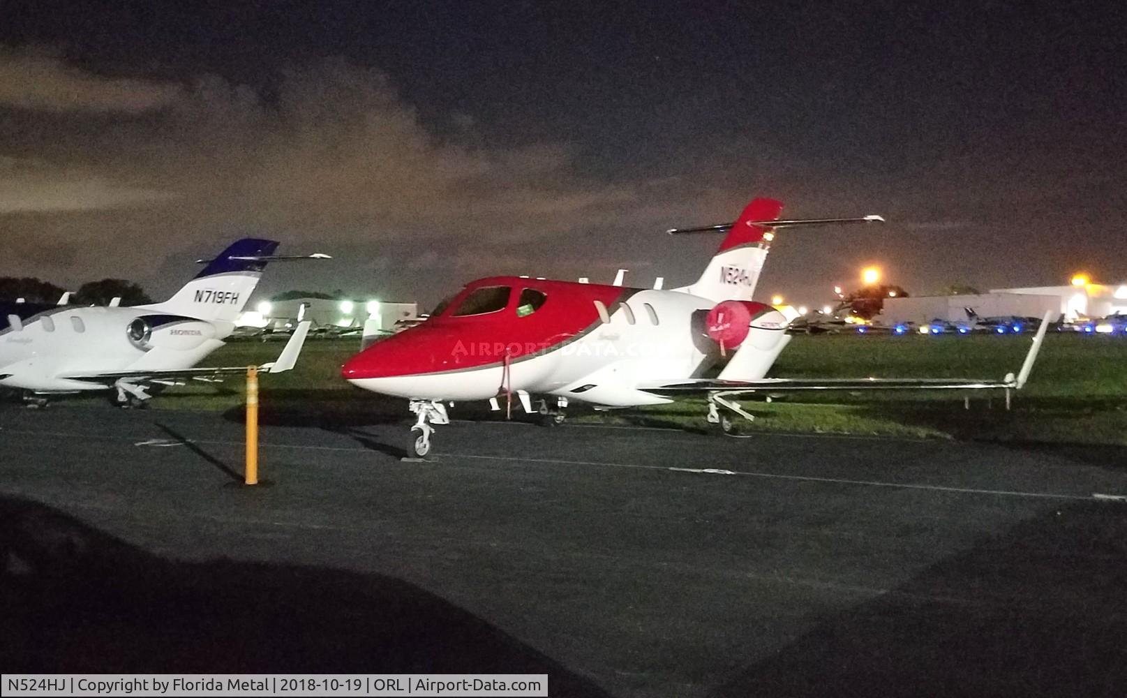 N524HJ, 2017 Honda HA-420 HondaJet C/N 42000077, HA-420
