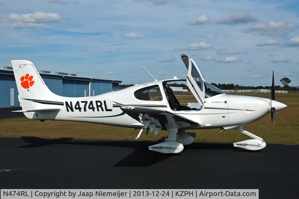 N474RL, Cirrus SR22 C/N 3820, With pawn