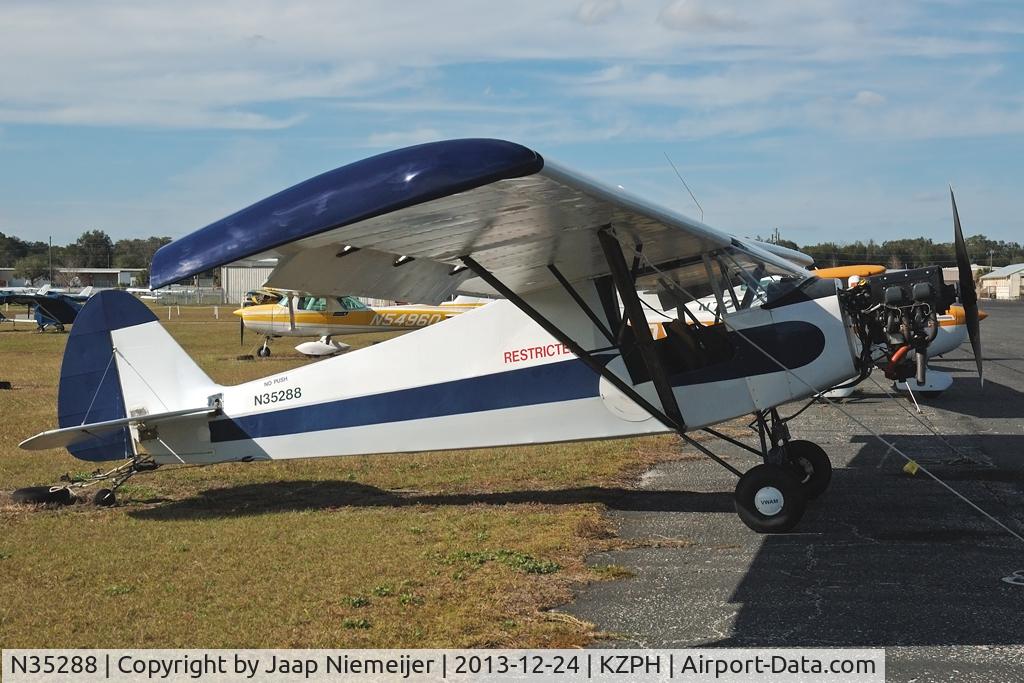 N35288, 1941 Piper J5A Cub Cruiser C/N 5-605, Rare plane