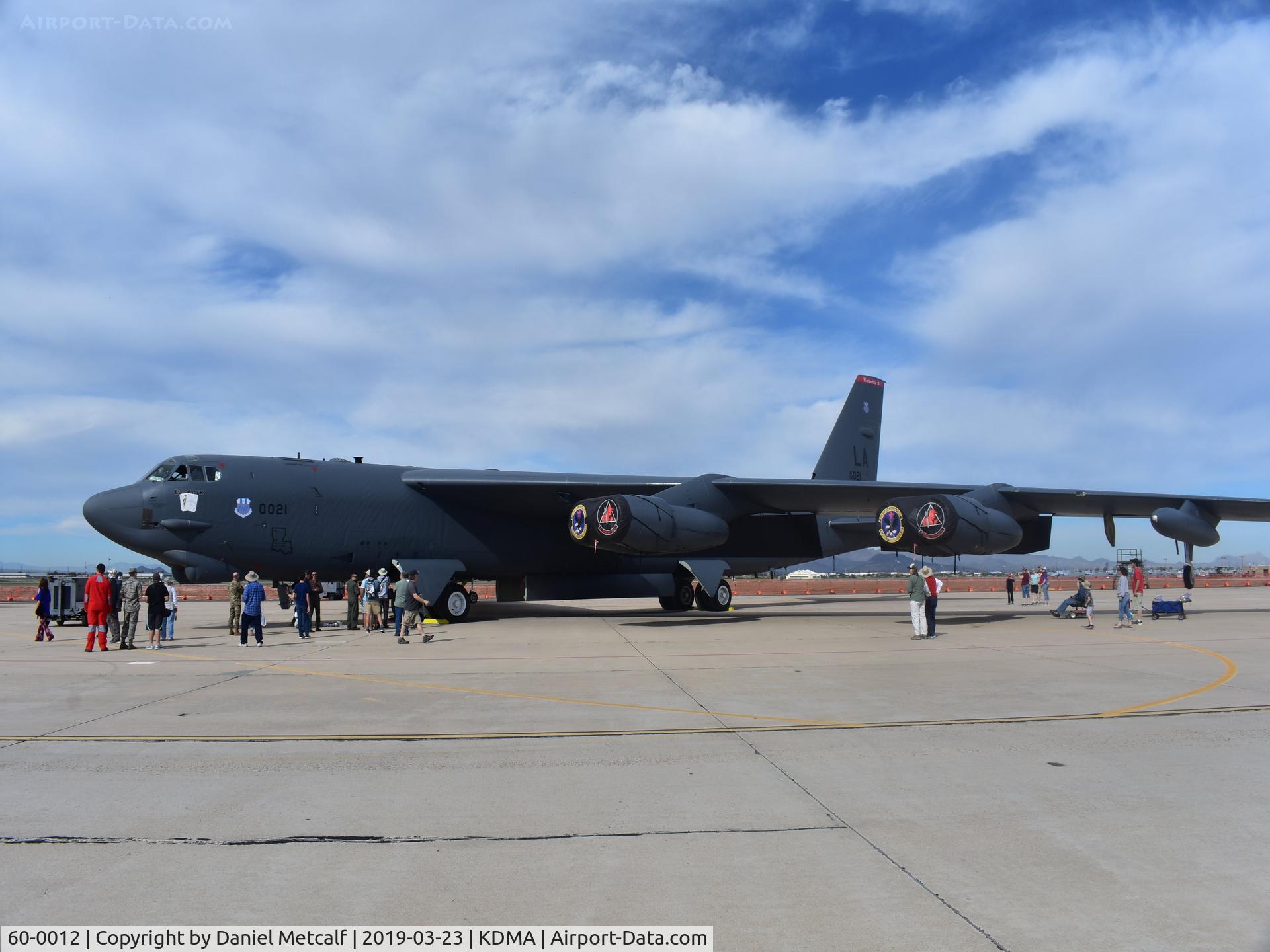 60-0012, 1960 Boeing B-52H Stratofortress C/N 464377, Seen at the Thunder & Lightning Over Arizona Air Show