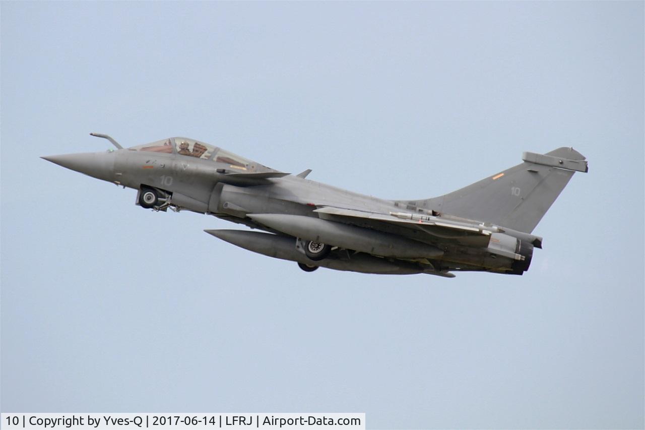 10, 2002 Dassault Rafale M C/N 10, Dassault Rafale M, Take off rwy 08, Landivisiau naval air base (LFRJ) Tiger Meet 2017