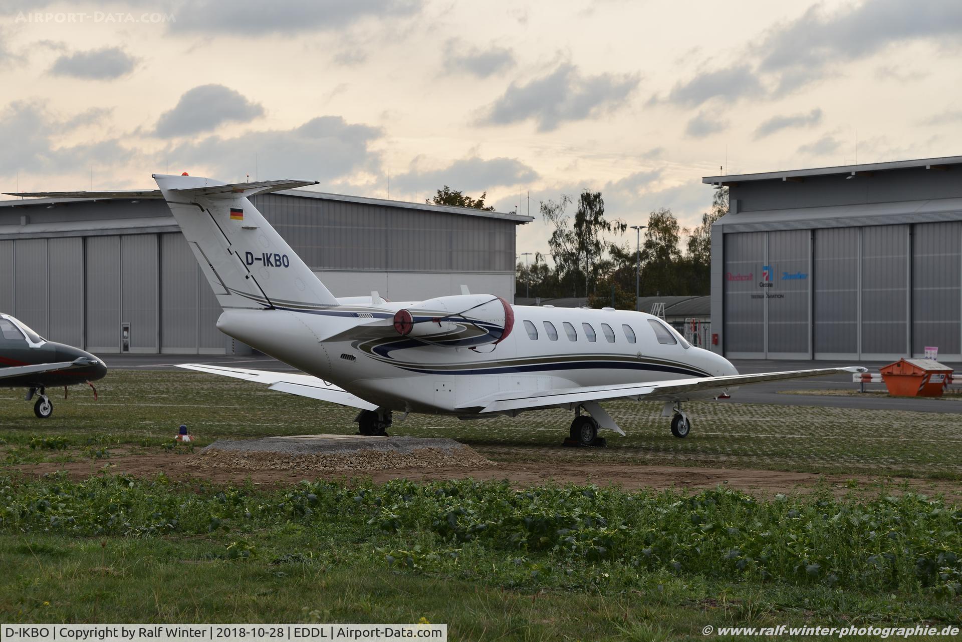 D-IKBO, 2007 Cessna 525A CitationJet CJ2+ C/N 525A-0357, Cessna 525A CitationJet CJ2+ - ATL Atlas Air Service - 525A0357 - D-IKBO - 28.10.2018 - DUS