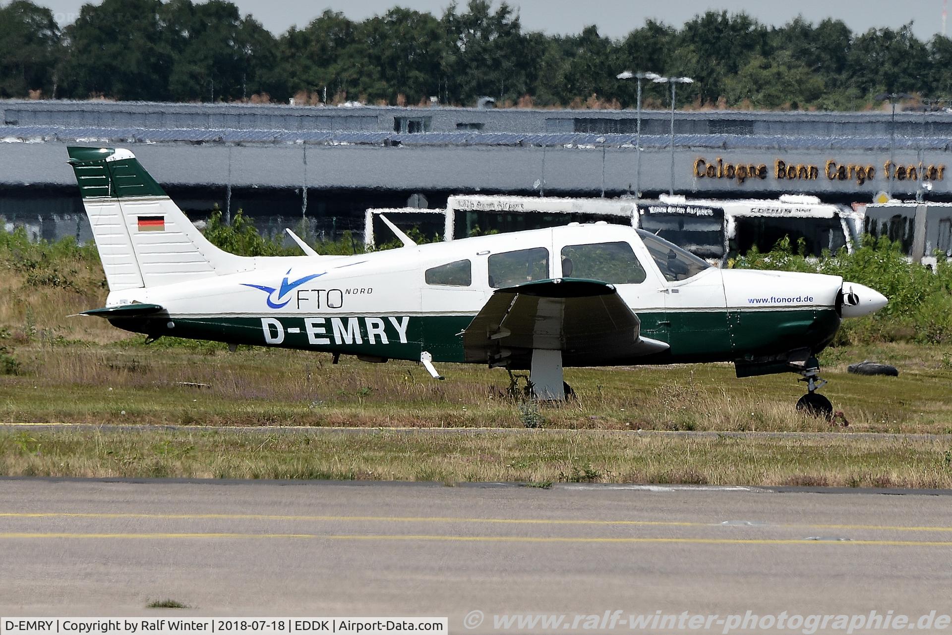 D-EMRY, Piper PA-28R-201 Cherokee Arrow III C/N 28R-7737066, Piper PA-28R-201 Arrow 3 - Private - 28R-7737066 - D-EMRY - 18.07.2018 - CGN