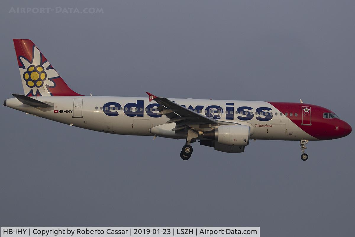HB-IHY, 1998 Airbus A320-214 C/N 947, Zurich - Kloten