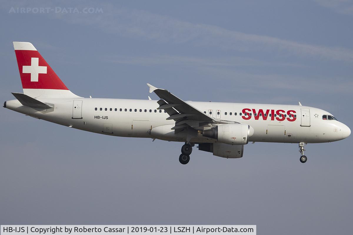 HB-IJS, 1998 Airbus A320-214 C/N 782, Zurich - Kloten