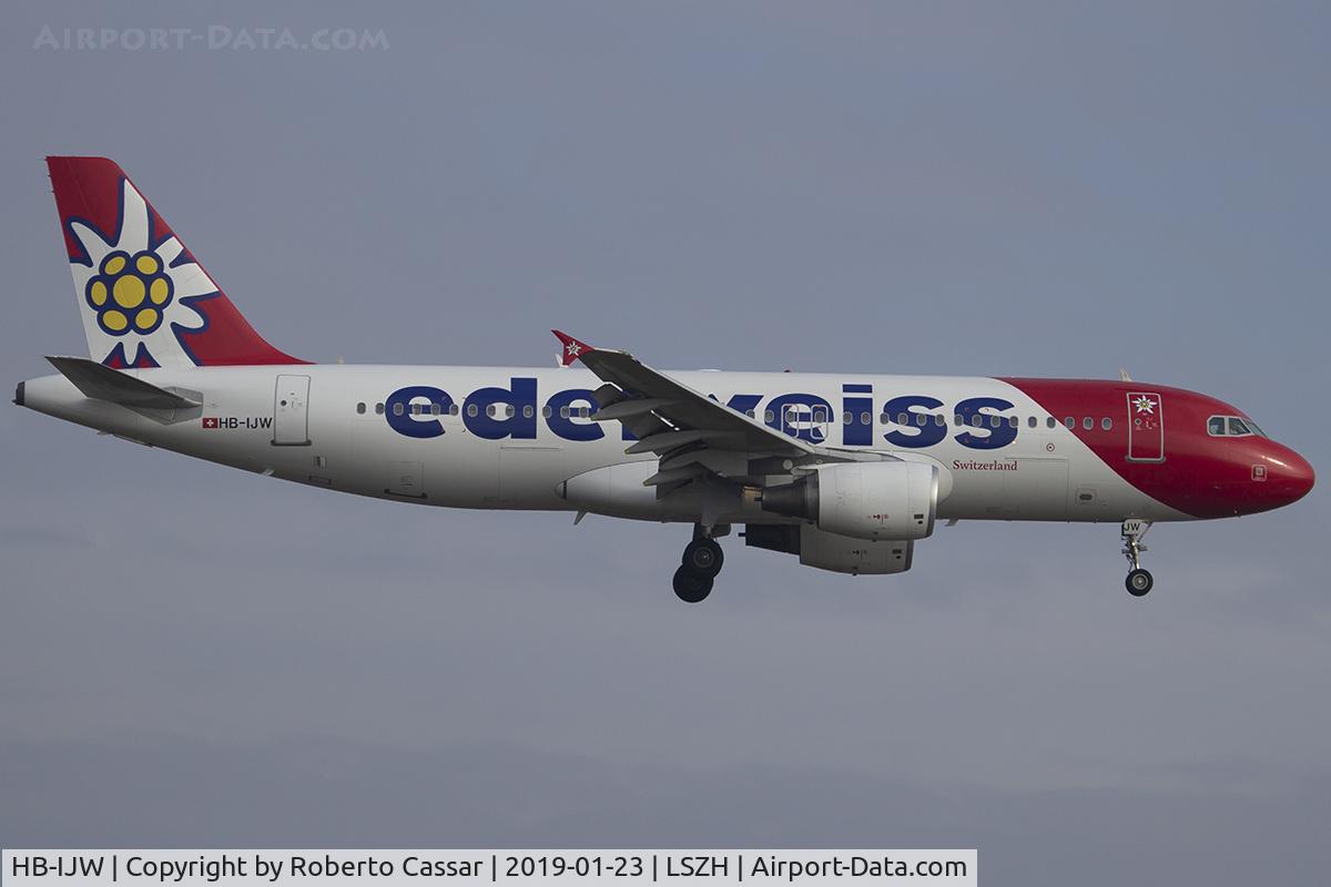 HB-IJW, 2003 Airbus A320-214 C/N 2134, Zurich - Kloten