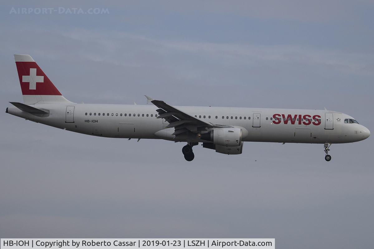 HB-IOH, 1997 Airbus A321-111 C/N 664, Zurich - Kloten