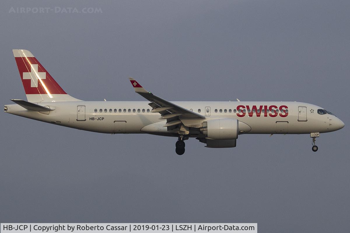 HB-JCP, 2018 Airbus A220-300 C/N 55036, Zurich - Kloten