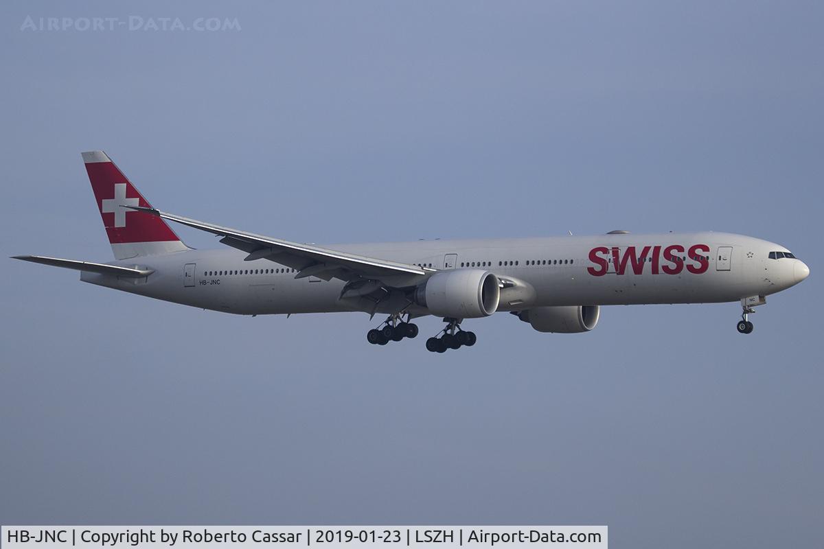 HB-JNC, 2016 Boeing 777-3DE/ER C/N 44584, Zurich - Kloten