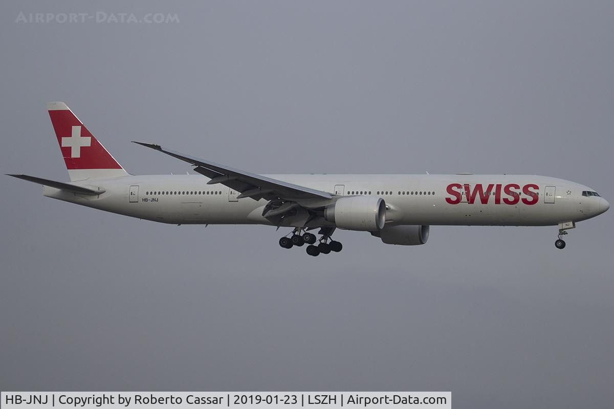 HB-JNJ, 2018 Boeing 777-3DE/ER C/N 62755, Zurich - Kloten