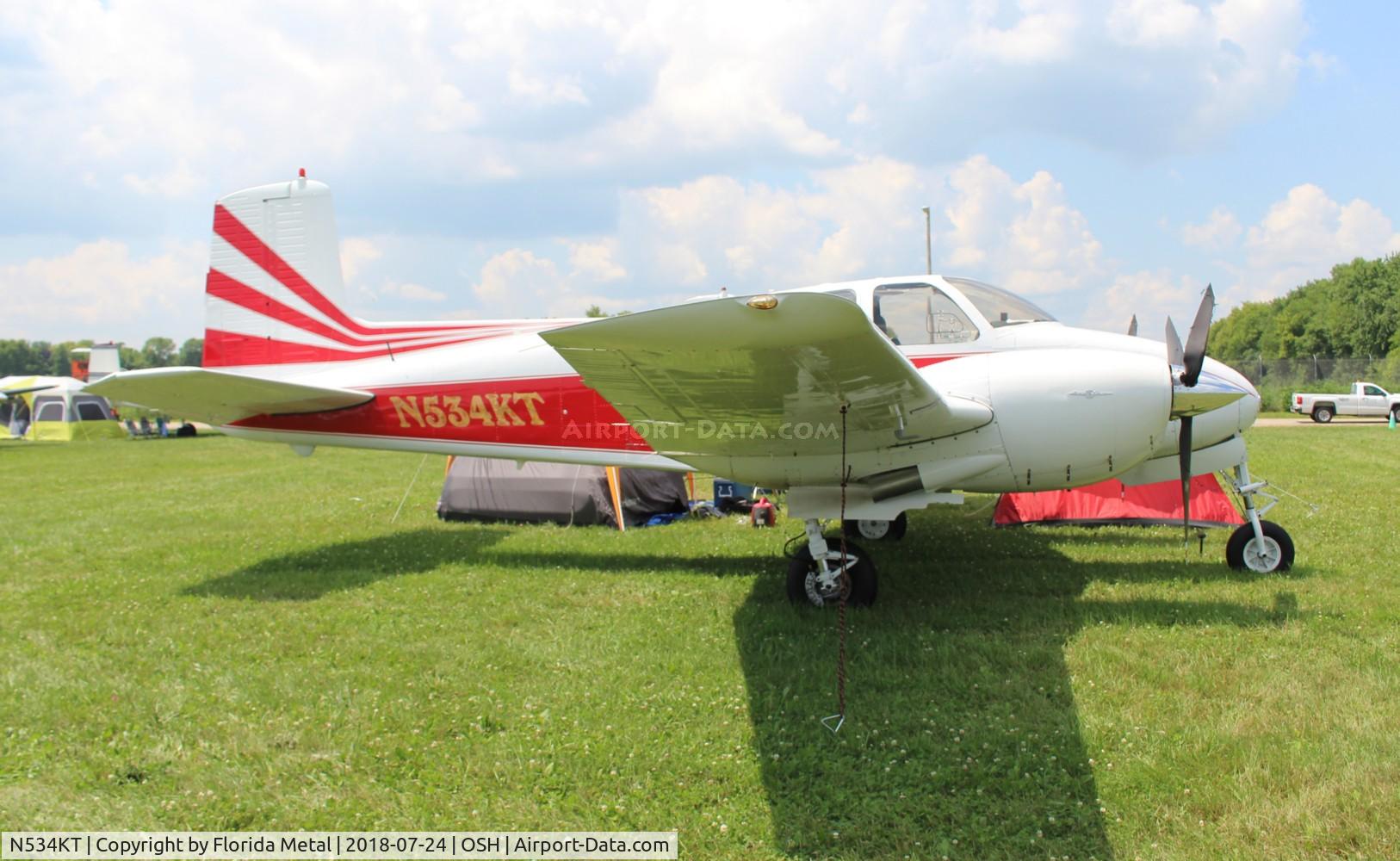 N534KT, 1962 Beech D50E Twin Bonanza C/N DH-322, Twin Bonanza