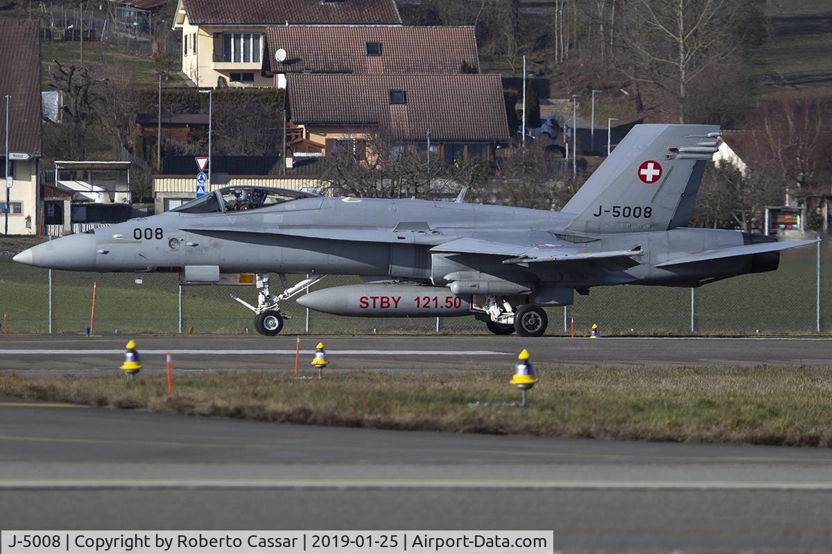 J-5008, McDonnell Douglas F/A-18C Hornet C/N 1336/SFC008, Payerne Air Force Base