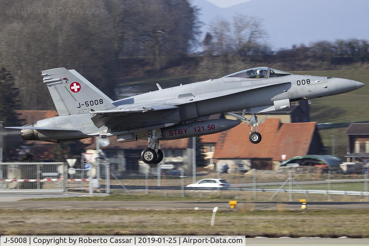 J-5008, McDonnell Douglas F/A-18C Hornet C/N 1336/SFC008, Payerne Air Force Base