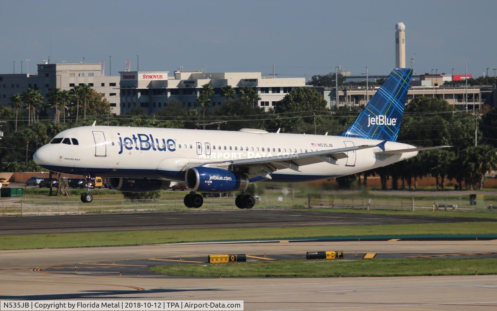 N535JB, 2002 Airbus A320-232 C/N 1739, Jet Blue
