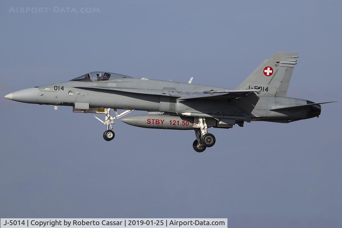 J-5014, McDonnell Douglas F/A-18C Hornet C/N 1359, Payerne Air Force Base