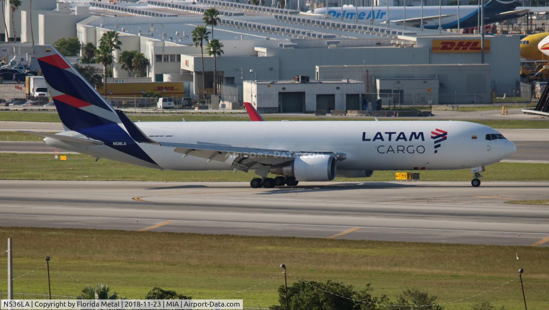 N536LA, 2001 Boeing 767-316F C/N 32573, LATAM Cargo