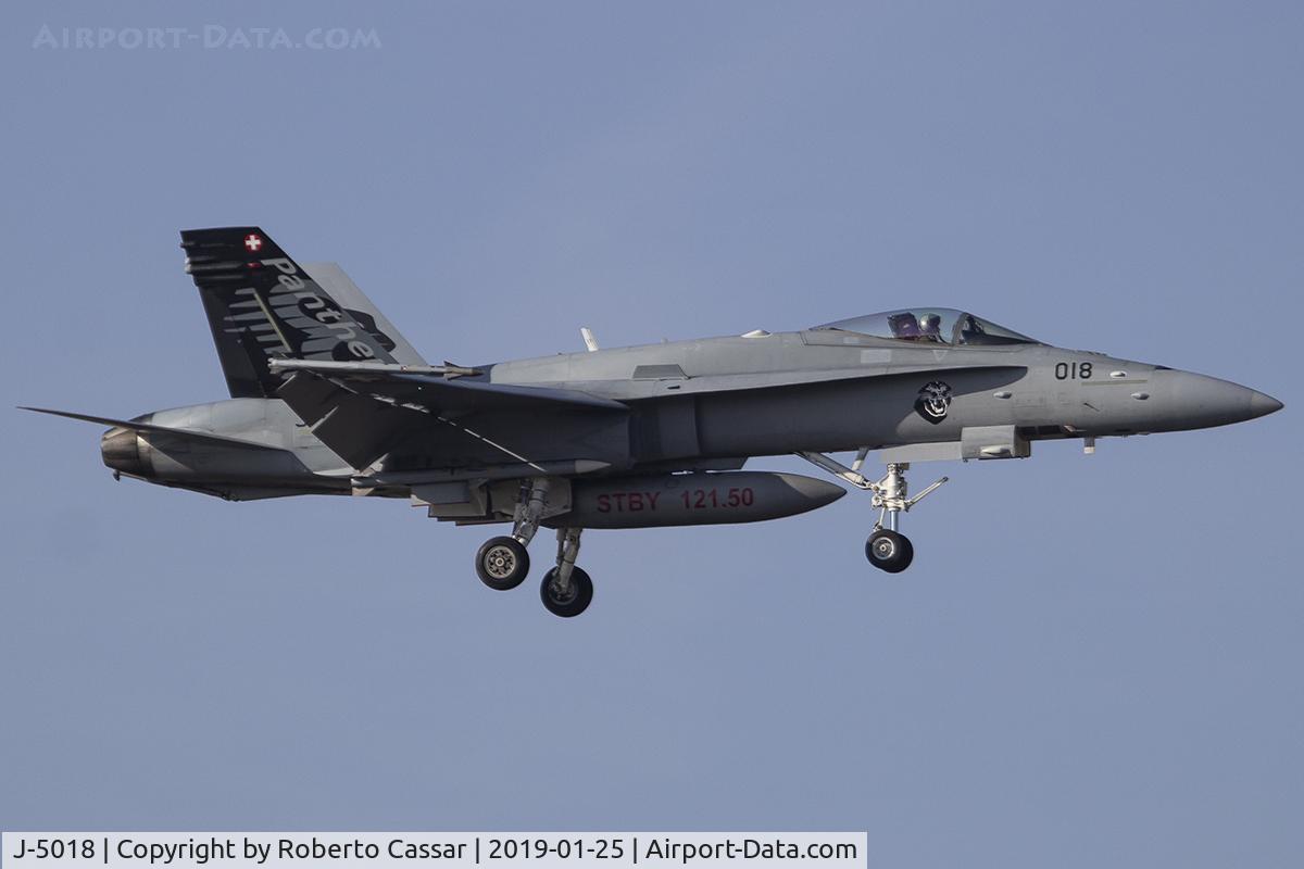 J-5018, 1998 McDonnell Douglas F/A-18C Hornet C/N 1366, Payerne Air Force Base