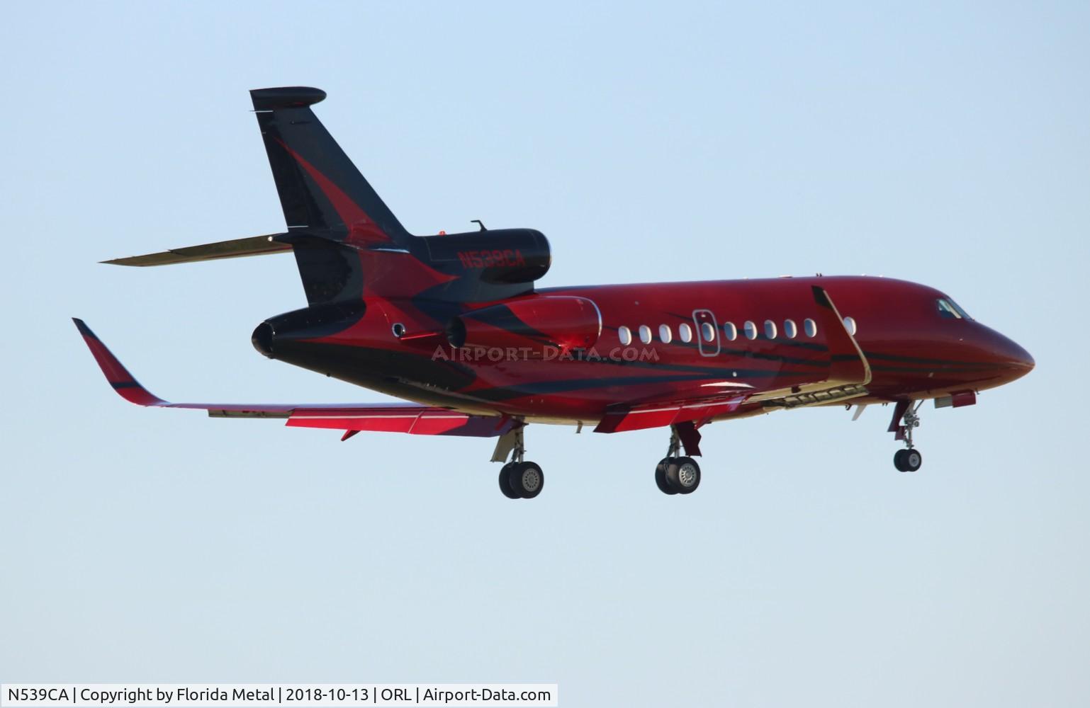 N539CA, 2007 Dassault Falcon 900EX C/N 181, Falcon 900EX