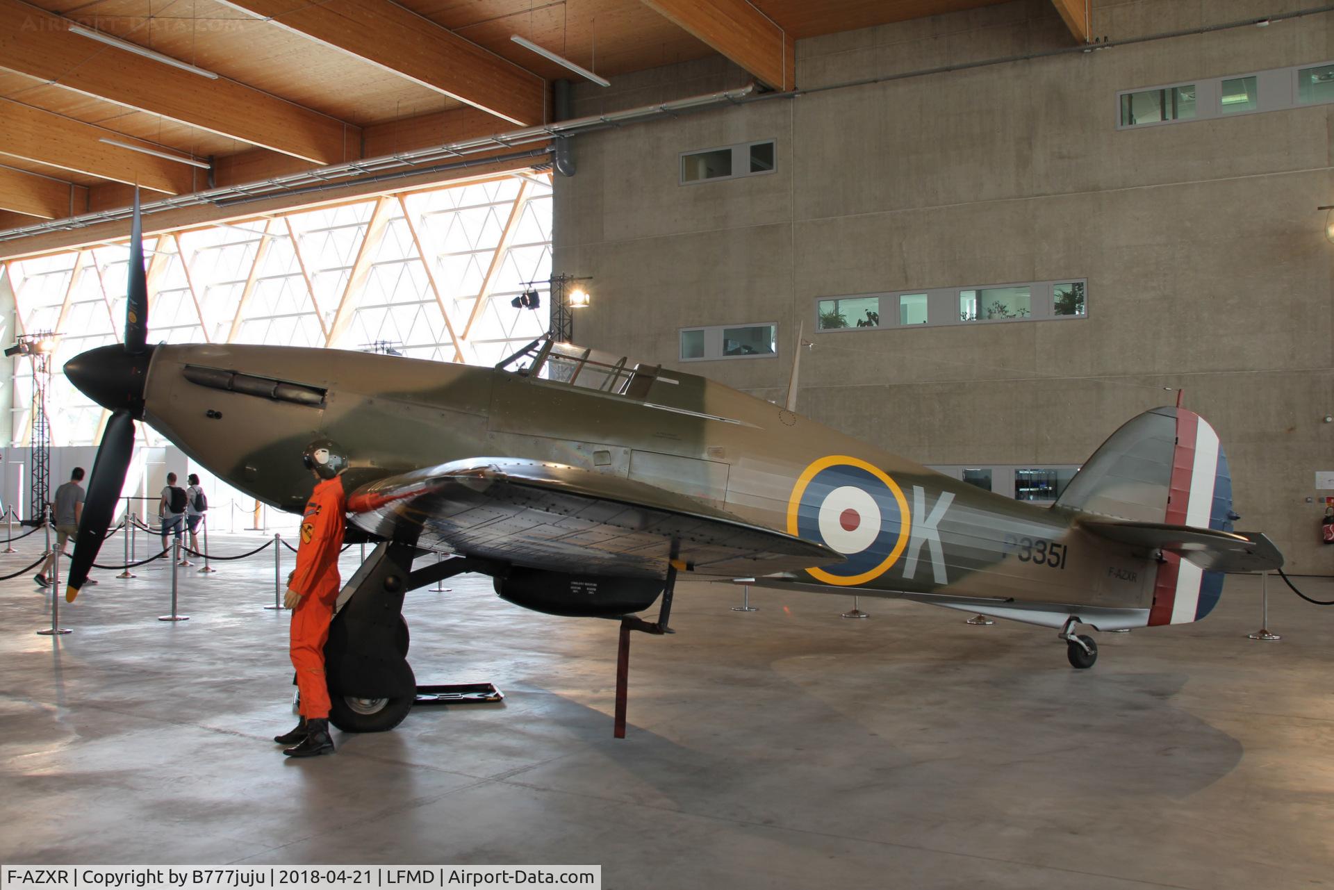 F-AZXR, Hawker Hurricane IIA C/N Not found ZK-TPK, at Cannes