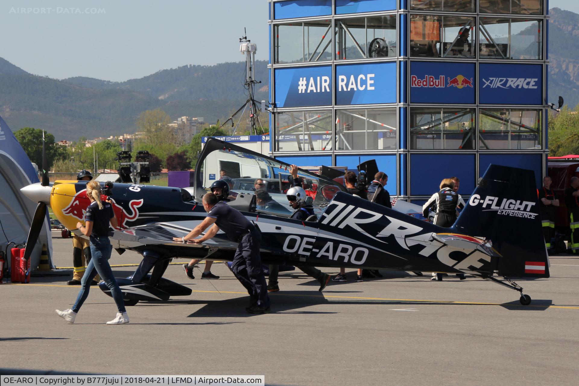 OE-ARO, Extra EA-300LC C/N LC027, Red Bull air Race Cannes 2018