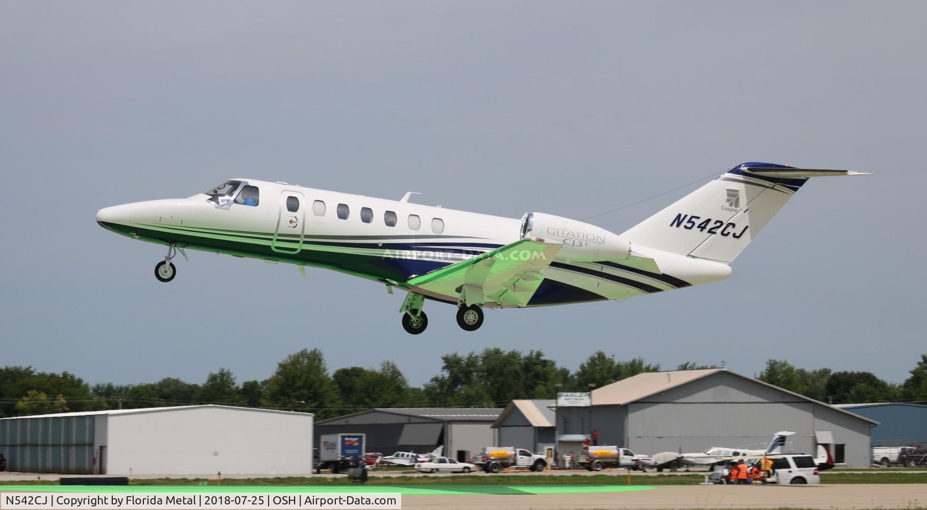 N542CJ, 2018 Cessna 525B CitationJet CJ3+ C/N 525B-0542, Citation CJ3