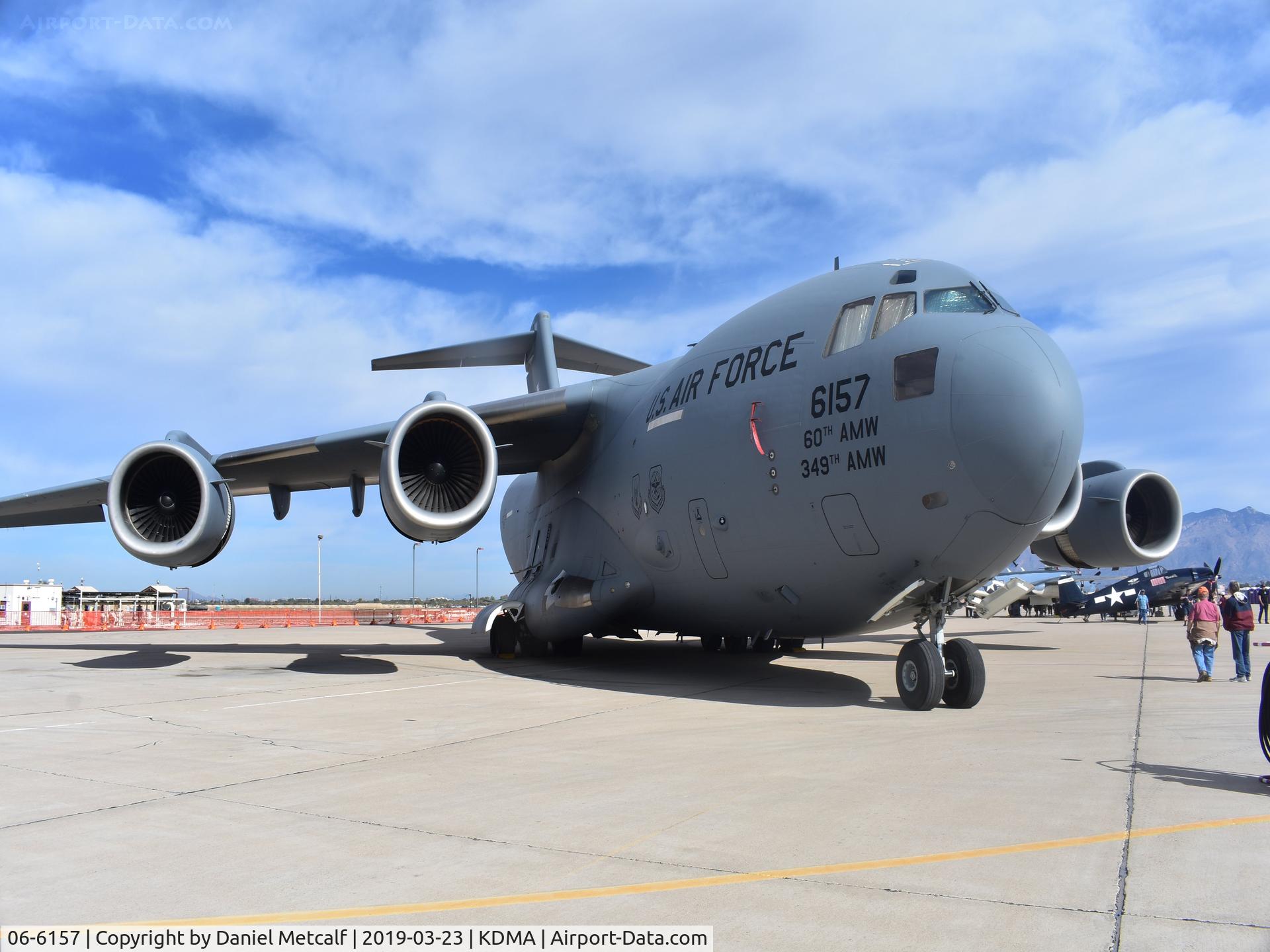 06-6157, 2006 Boeing C-17A Globemaster III C/N P-157, Seen at the Thunder & Lightning Over Arizona Air Show