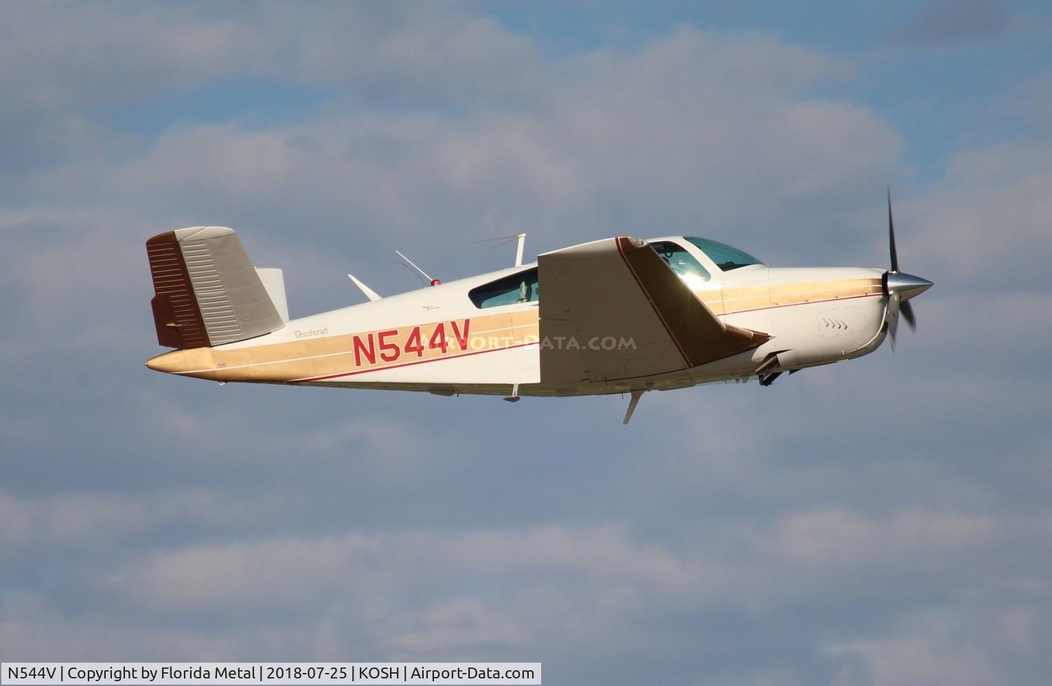 N544V, 1965 Beech S35 Bonanza C/N D-7904, Bonanza