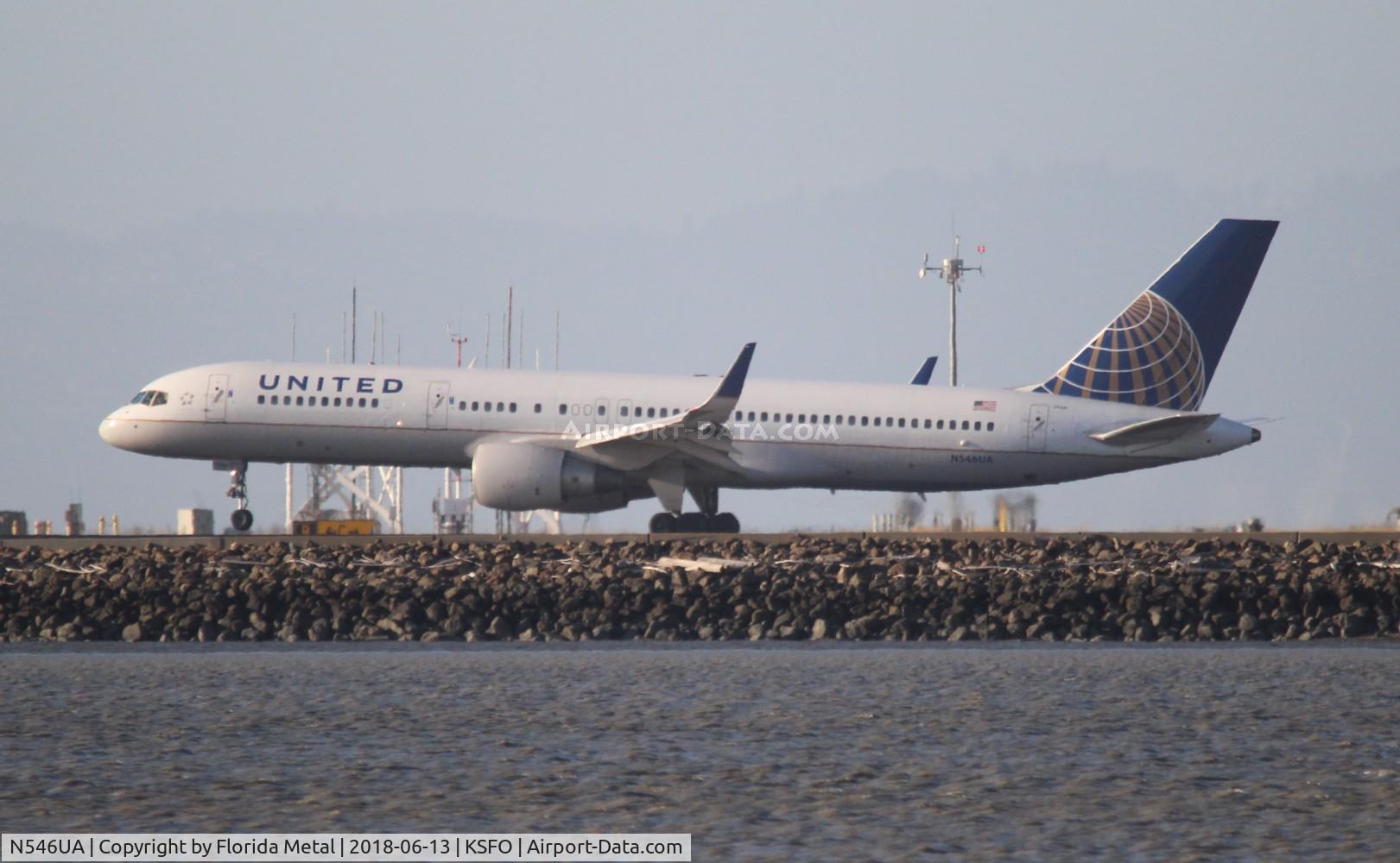 N546UA, 1991 Boeing 757-222 C/N 25367, United