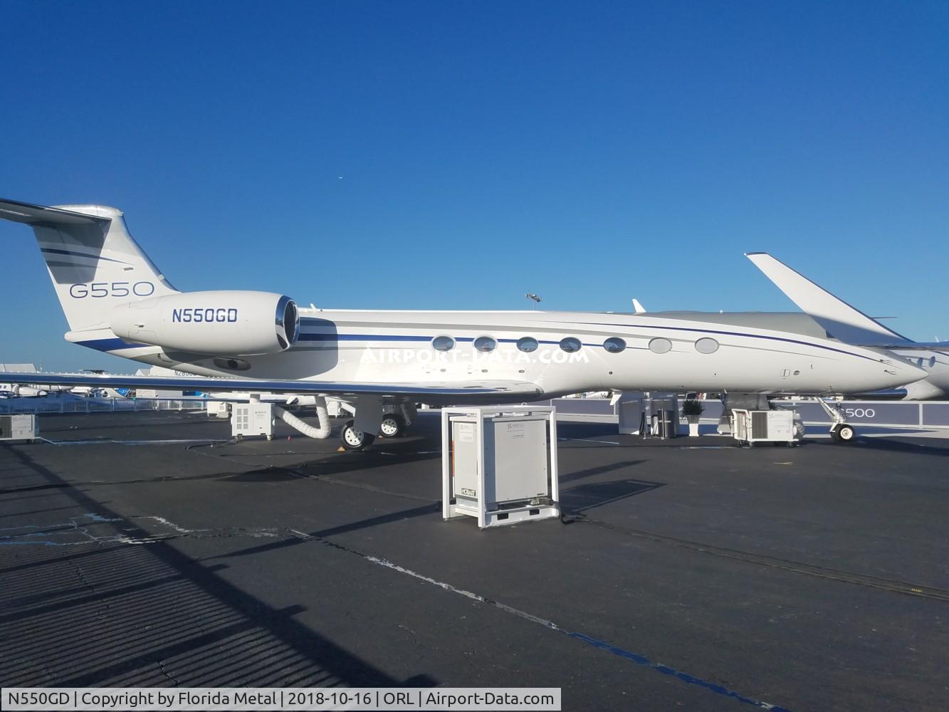 N550GD, 2018 Gulfstream Aerospace GV-SP (G550) C/N 5574, Gulfstream 550