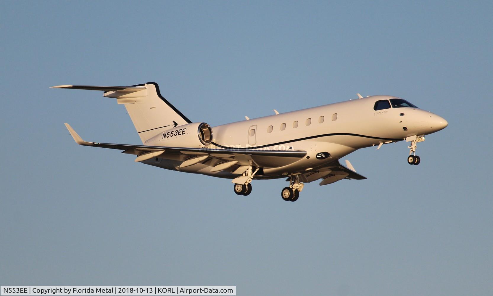 N553EE, 2017 Embraer EMB-550 Legacy 500 C/N 55000053, Legacy 500