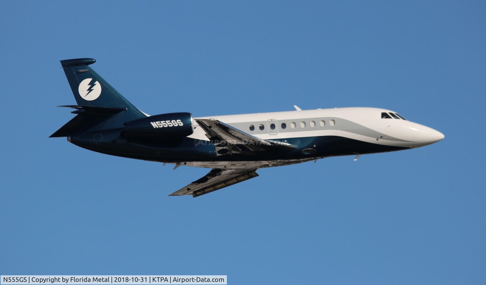 N555GS, 2001 Dassault Falcon 2000 C/N 149, Falcon 2000