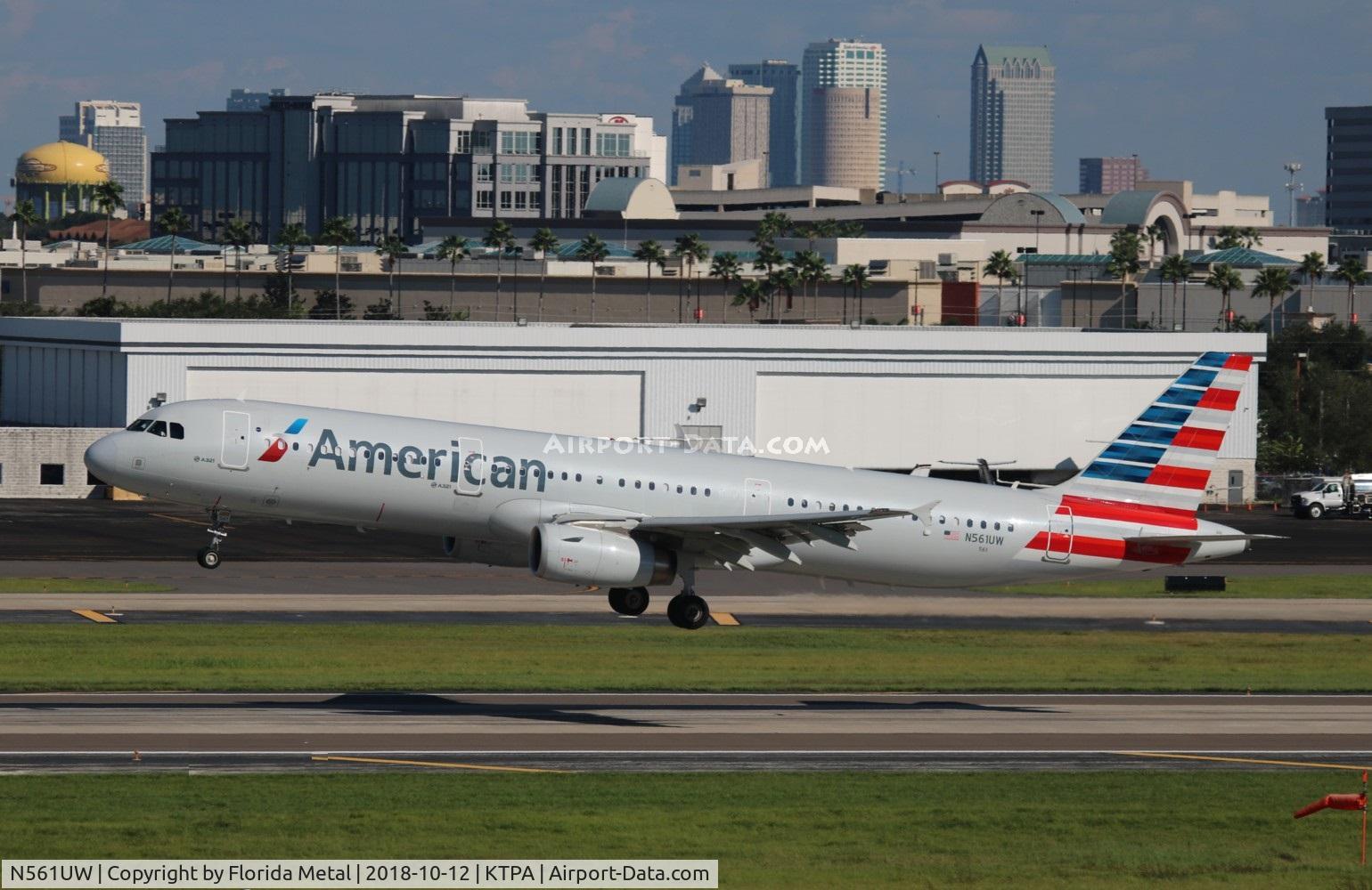 N561UW, 2012 Airbus A321-231 C/N 5317, American