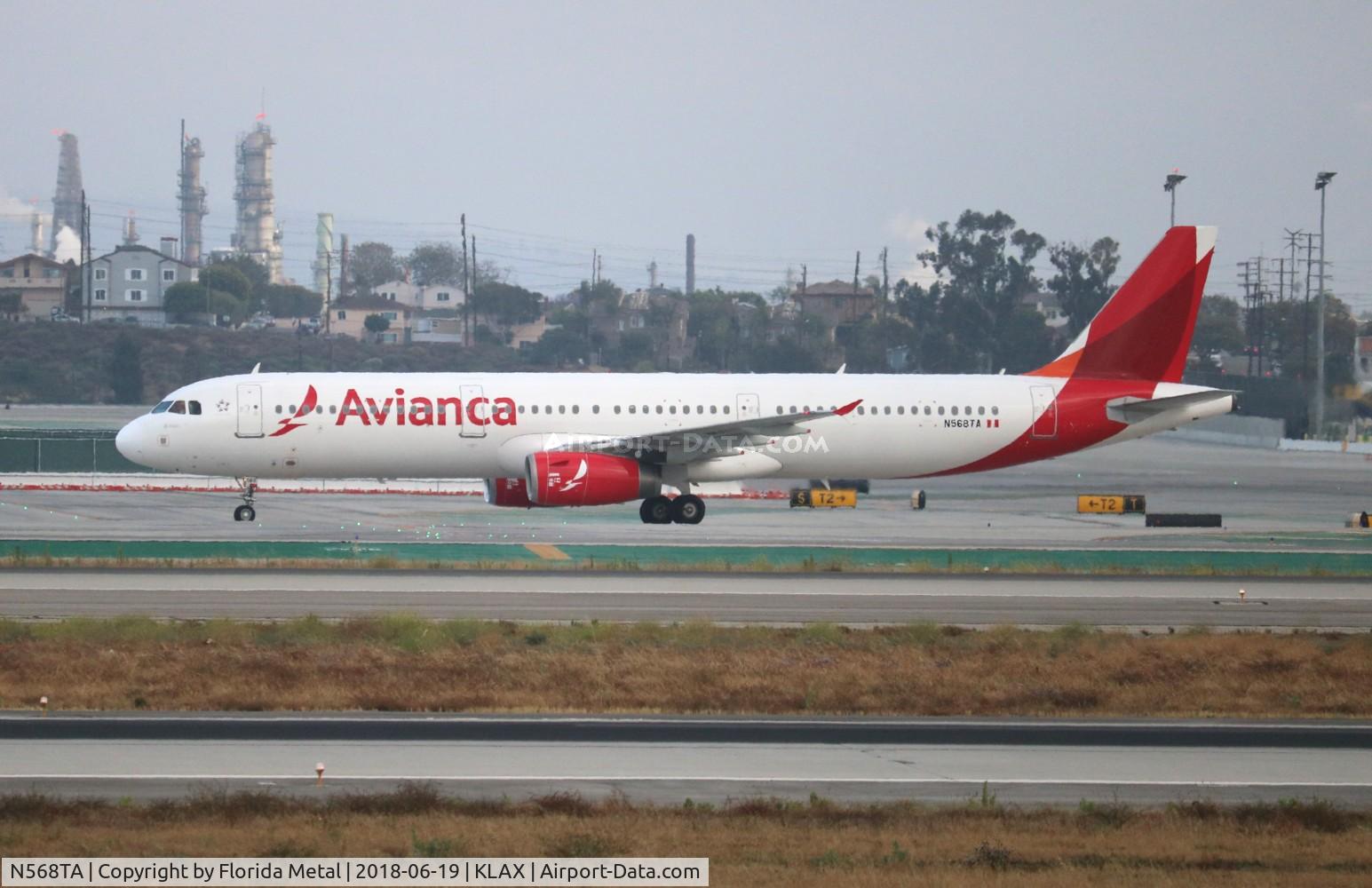 N568TA, 2006 Airbus A321-231 C/N 2687, Taca A321