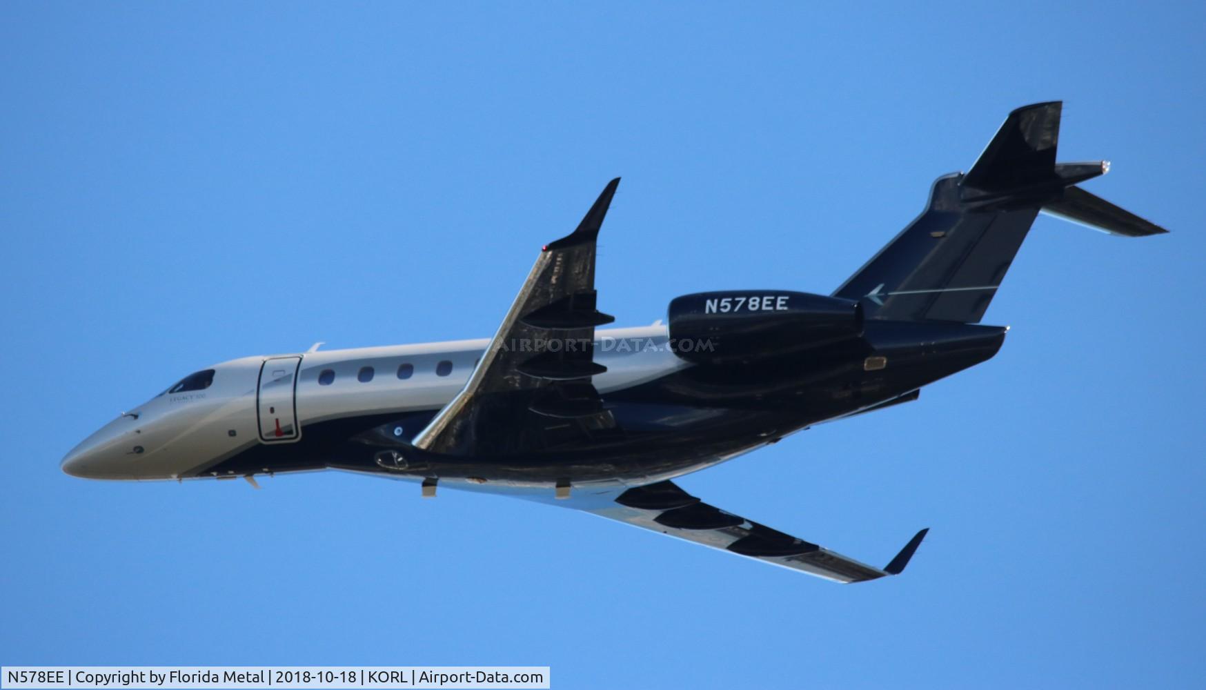 N578EE, 2018 Embraer EMB-550 Legacy 500 C/N 55000078, Legacy 500