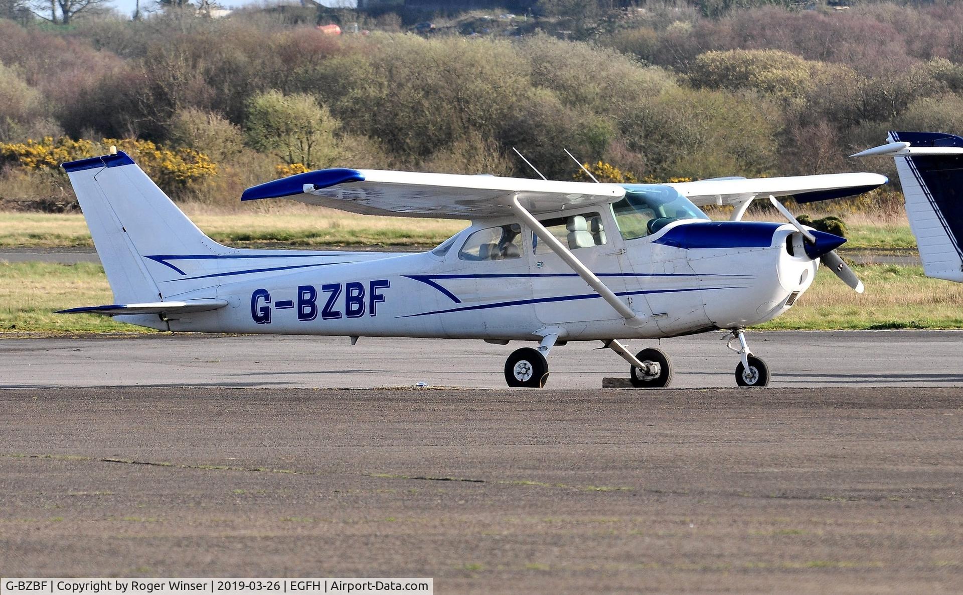G-BZBF, 1974 Cessna 172M Skyhawk C/N 17262258, Visiting Skyhawk.