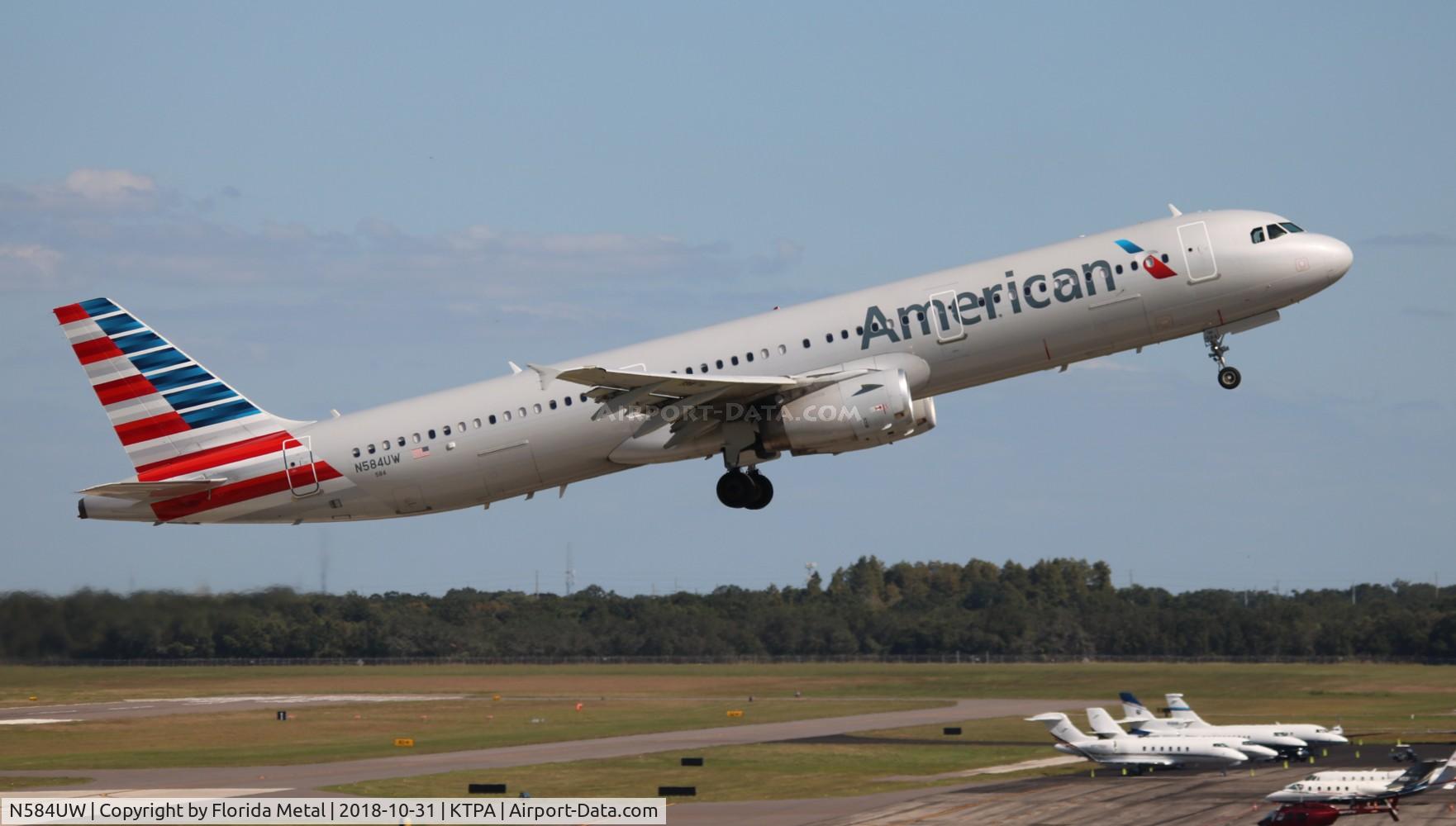 N584UW, 2014 Airbus A321-231 C/N 6194, American
