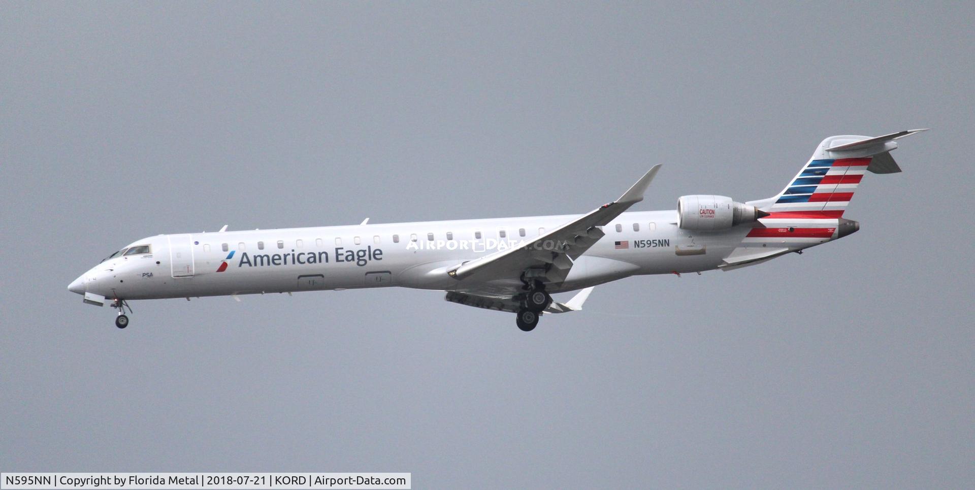 N595NN, 2016 Bombardier CRJ-900 (CL-600-2D24) C/N 15408, American Eagle