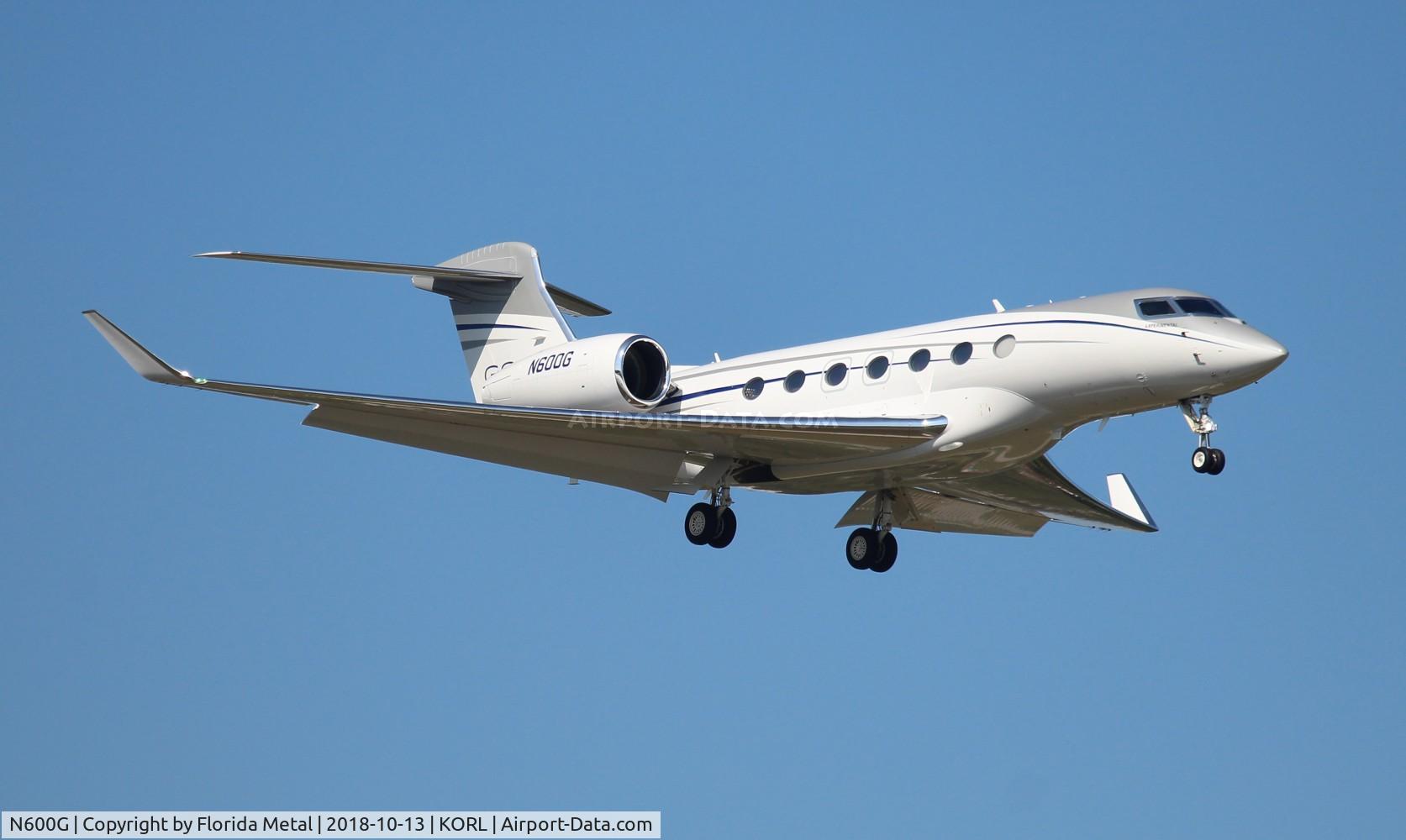 N600G, 2016 Gulfstream Aerospace GVII-G600 C/N 73005, Gulfstream G600