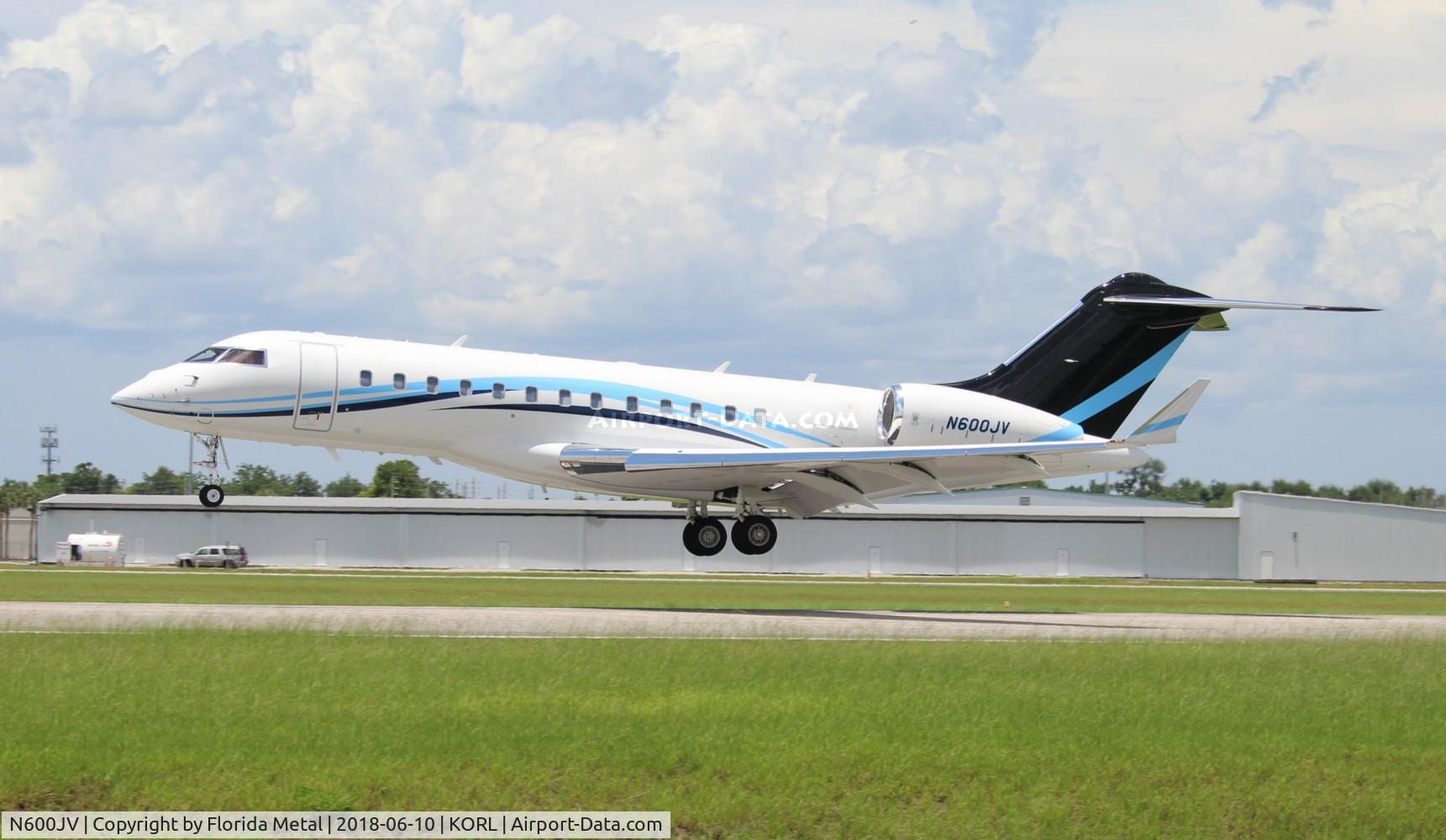 N600JV, 2014 Bombardier BD-700-1A10 Global 6000 C/N 9664, Global 6000