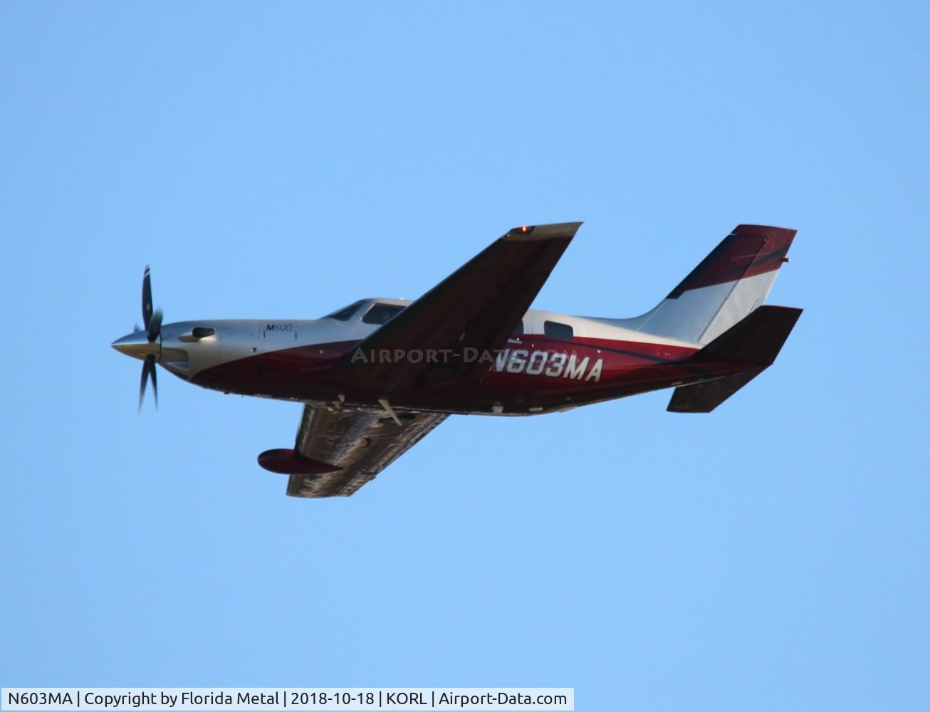 N603MA, 2018 Piper PA-46 600TP Meridian 600 C/N 4698090, Piper M600