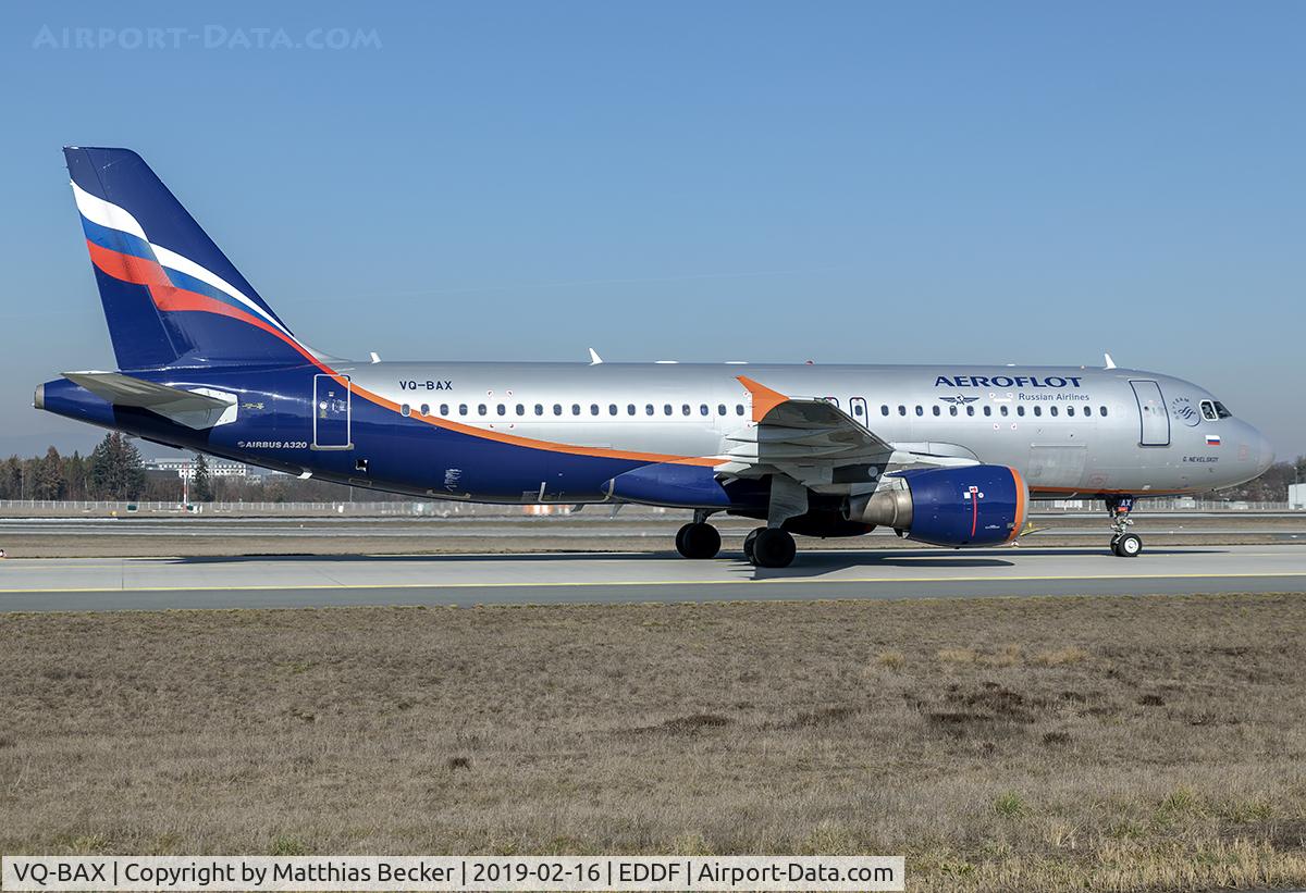 VQ-BAX, 2009 Airbus A320-214 C/N 3778, VQ-BAX