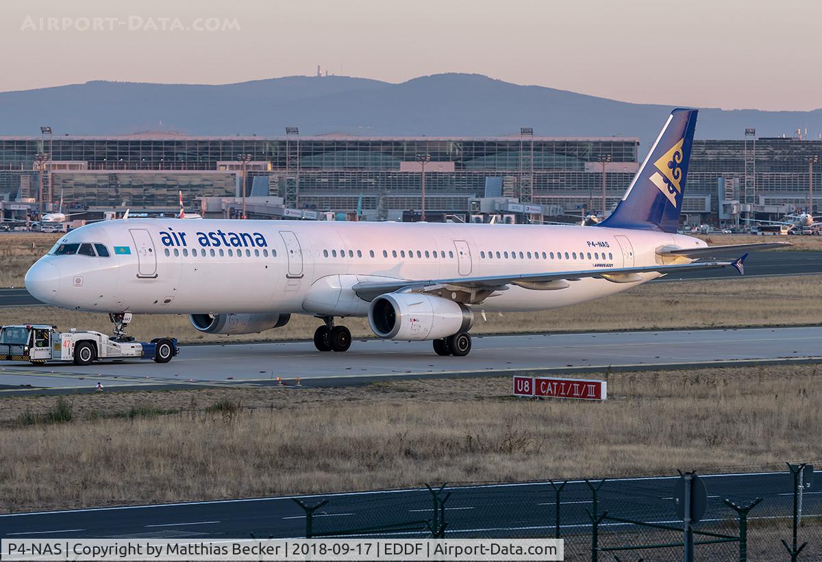 P4-NAS, 1999 Airbus A321-231 C/N 1042, P4-NAS