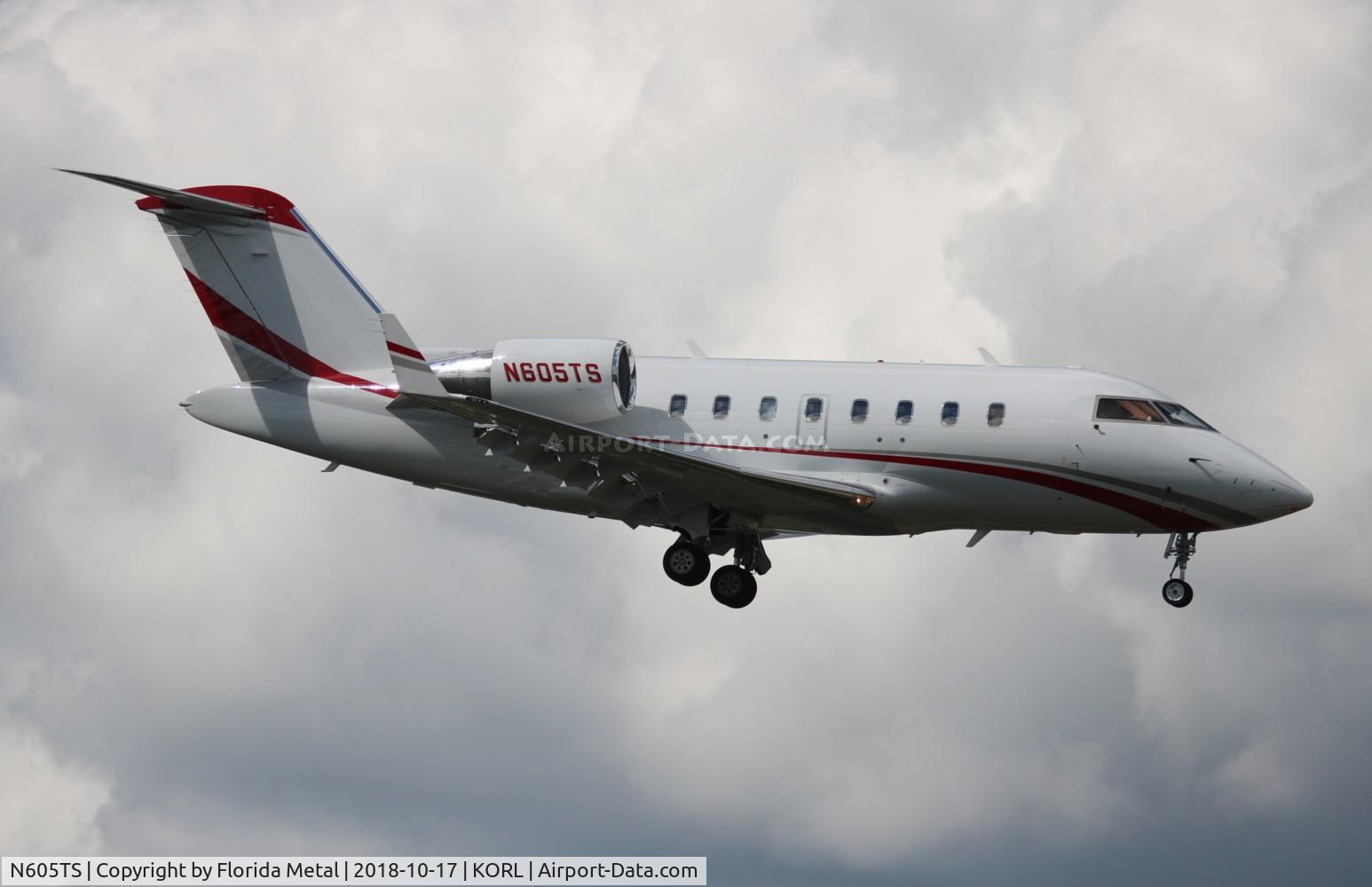 N605TS, 2007 Bombardier Challenger 605 (CL-600-2B16) C/N 5703, Challenger 605