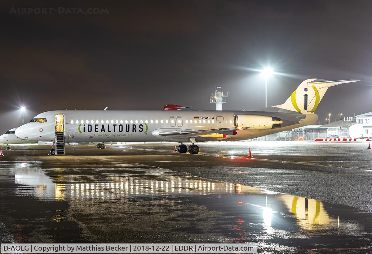 D-AOLG, 1993 Fokker 100 (F-28-0100) C/N 11452, D-AOLG