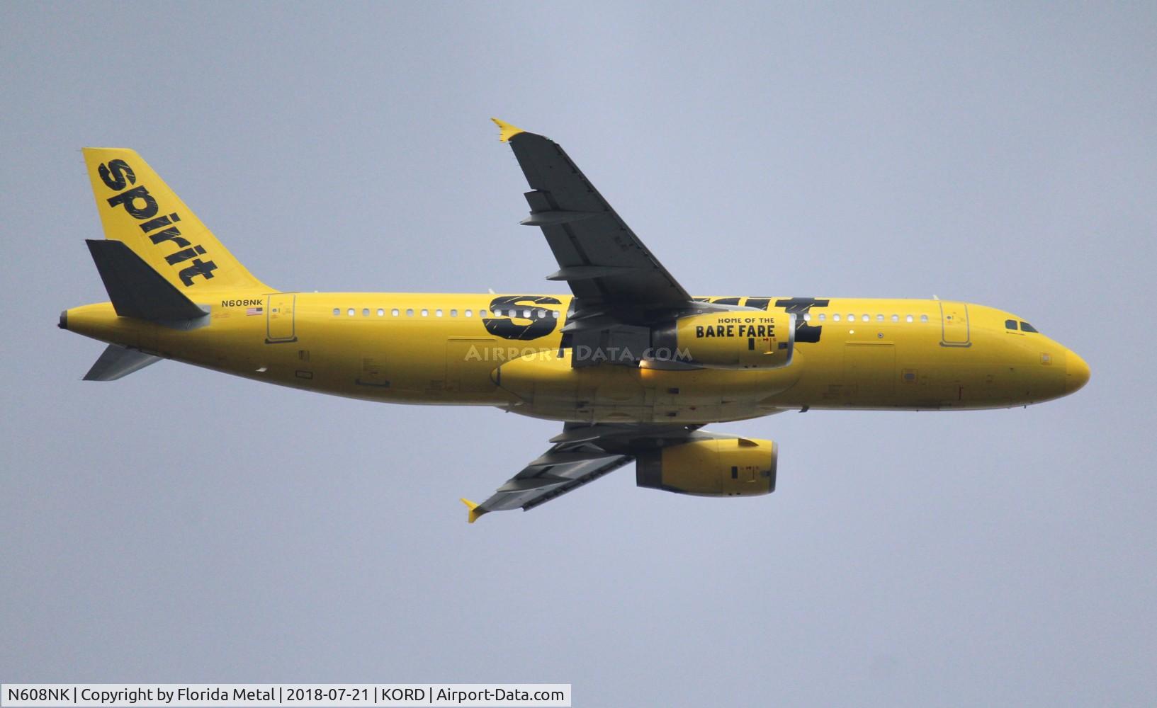 N608NK, 2011 Airbus A320-232 C/N 4902, Spirit
