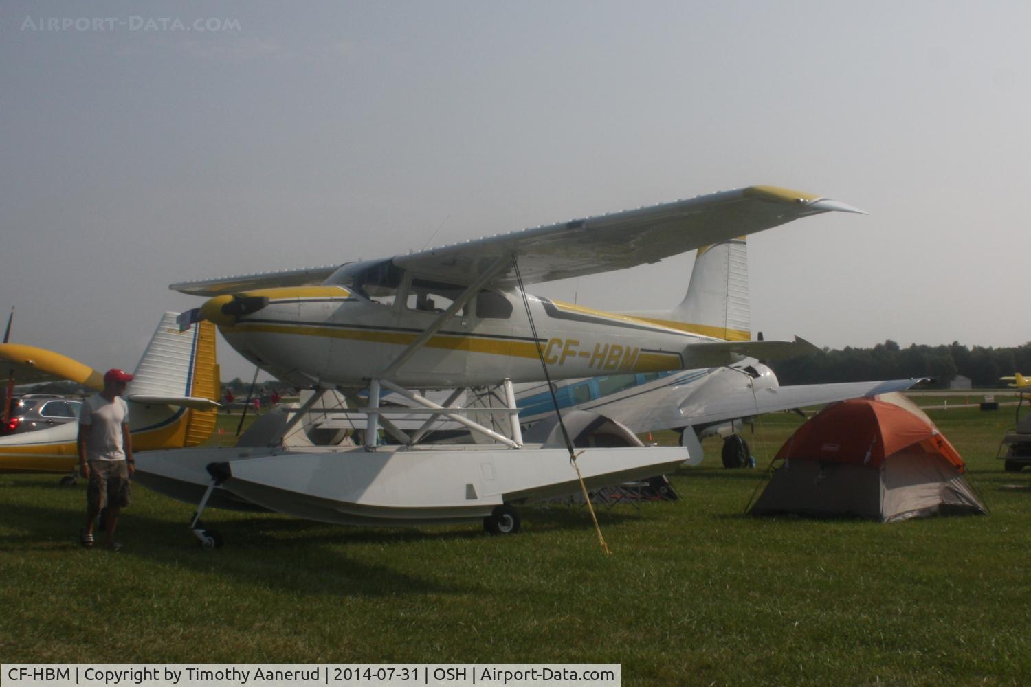 CF-HBM, 1953 Cessna 180 C/N 30117, 1953 Cessna 180, c/n: 30117