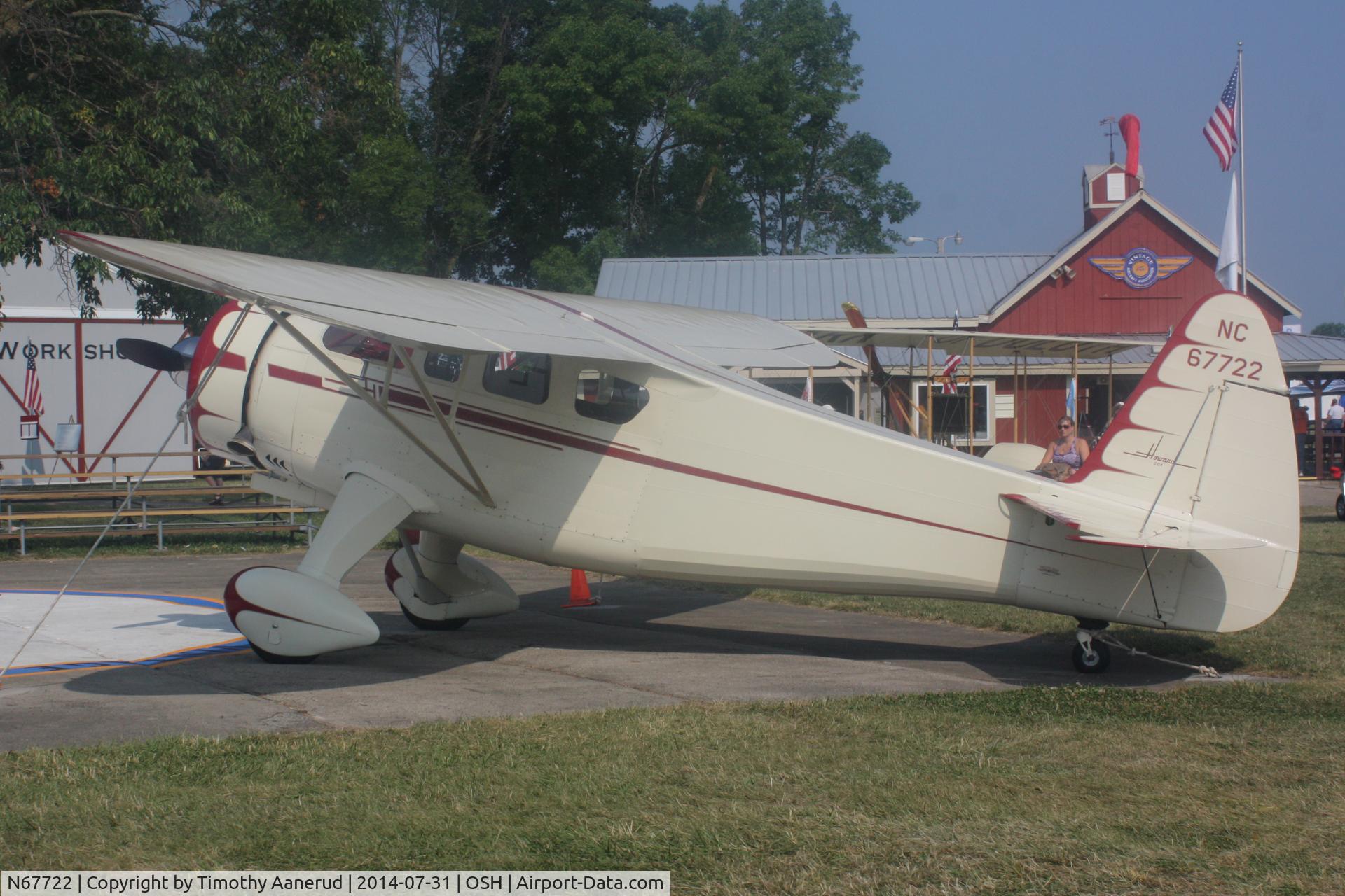 N67722, 1942 Howard Aircraft DGA-15P C/N 560, 1942 Howard Aircraft DGA-15P, c/n: 560