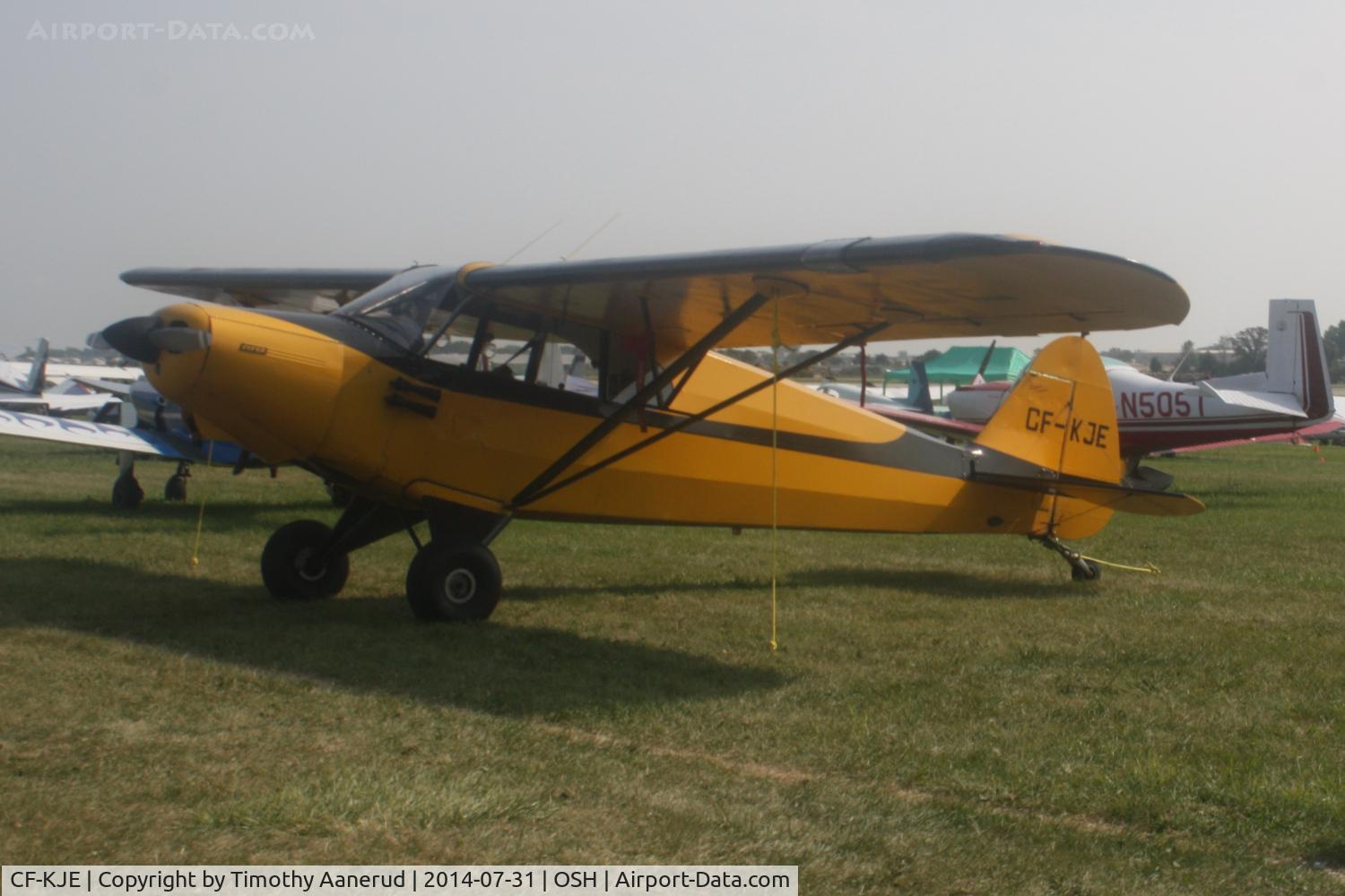 CF-KJE, 1947 Piper PA-12 Super Cruiser Super Cruiser C/N 12-2529, 1947 Piper PA-12 Super Cruiser, c/n: 12-2529