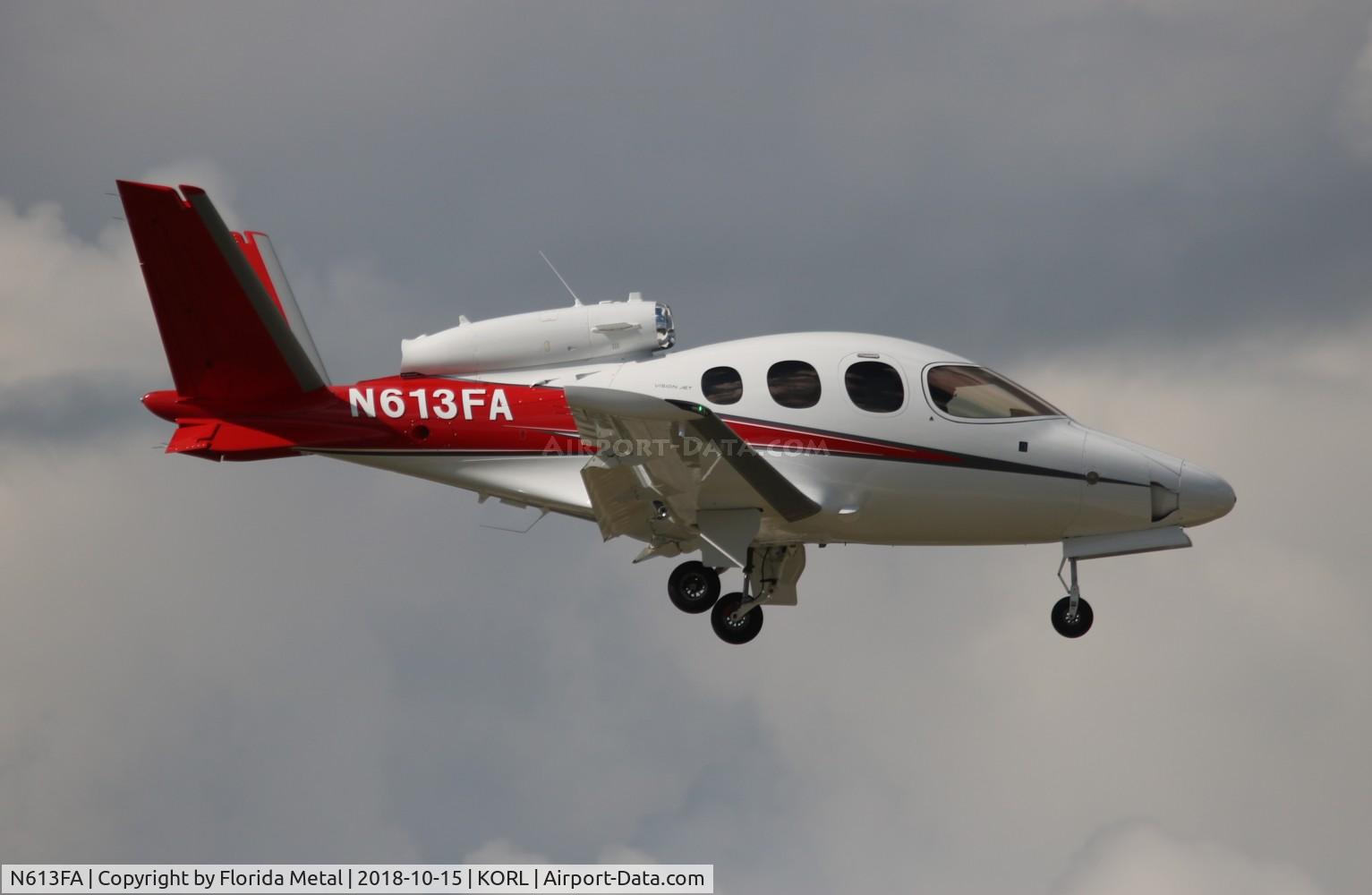 N613FA, 2018 Cirrus SF50 Vision C/N 0075, Cirrus SF50