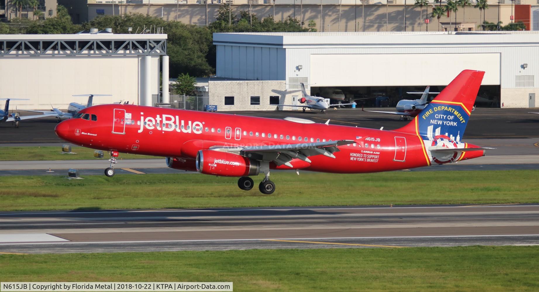 N615JB, 2005 Airbus A320-232 C/N 2461, JetBlue NYFD